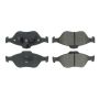 CENTRIC PARTS 102.11750 C-Tek Semi-Metallic Brake Pads with Shims