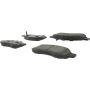 CENTRIC PARTS 102.11830 C-Tek Semi-Metallic Brake Pads with Shims
