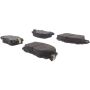 CENTRIC PARTS 102.11840 C-Tek Semi-Metallic Brake Pads with Shims