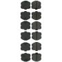 CENTRIC PARTS 102.11850 C-Tek Semi-Metallic Brake Pads with Shims