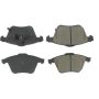 CENTRIC PARTS 102.11860 C-Tek Semi-Metallic Brake Pads with Shims