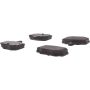 CENTRIC PARTS 102.11870 C-Tek Semi-Metallic Brake Pads with Shims