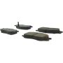CENTRIC PARTS 102.11930 C-Tek Semi-Metallic Brake Pads with Shims
