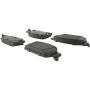 CENTRIC PARTS 102.11940 C-Tek Semi-Metallic Brake Pads with Shims