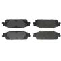 CENTRIC PARTS 102.11940 C-Tek Semi-Metallic Brake Pads with Shims