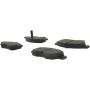 CENTRIC PARTS 102.11950 C-Tek Semi-Metallic Brake Pads with Shims
