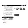 CENTRIC PARTS 102.12020 C-Tek Semi-Metallic Brake Pads with Shims