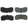 CENTRIC PARTS 102.12030 C-Tek Semi-Metallic Brake Pads with Shims