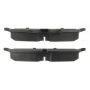 CENTRIC PARTS 102.12040 C-Tek Semi-Metallic Brake Pads with Shims