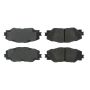 CENTRIC PARTS 102.12110 C-Tek Semi-Metallic Brake Pads with Shims