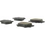 CENTRIC PARTS 102.12120 C-Tek Semi-Metallic Brake Pads with Shims