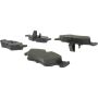 CENTRIC PARTS 102.12290 C-Tek Semi-Metallic Brake Pads with Shims