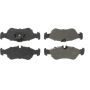 CENTRIC PARTS 102.12290 C-Tek Semi-Metallic Brake Pads with Shims