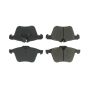 CENTRIC PARTS 102.12400 C-Tek Semi-Metallic Brake Pads with Shims
