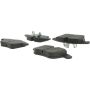 CENTRIC PARTS 102.12410 C-Tek Semi-Metallic Brake Pads with Shims