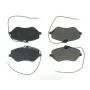 CENTRIC PARTS 102.12450 C-Tek Semi-Metallic Brake Pads with Shims