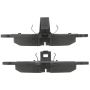 CENTRIC PARTS 102.12570 C-Tek Semi-Metallic Brake Pads with Shims