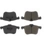CENTRIC PARTS 102.12570 C-Tek Semi-Metallic Brake Pads with Shims