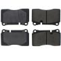 CENTRIC PARTS 102.12630 C-Tek Semi-Metallic Brake Pads with Shims