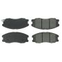 CENTRIC PARTS 102.12640 C-Tek Semi-Metallic Brake Pads with Shims