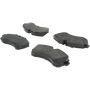 CENTRIC PARTS 102.12680 C-Tek Semi-Metallic Brake Pads with Shims