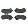 CENTRIC PARTS 102.12680 C-Tek Semi-Metallic Brake Pads with Shims