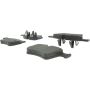 CENTRIC PARTS 102.12720 C-Tek Semi-Metallic Brake Pads with Shims