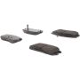CENTRIC PARTS 102.12750 C-Tek Semi-Metallic Brake Pads with Shims