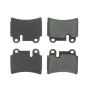 CENTRIC PARTS 102.12770 C-Tek Semi-Metallic Brake Pads with Shims