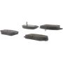 CENTRIC PARTS 102.12840 C-Tek Semi-Metallic Brake Pads with Shims