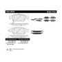 CENTRIC PARTS 102.12870 C-Tek Semi-Metallic Brake Pads with Shims