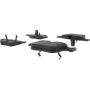CENTRIC PARTS 102.12900 C-Tek Semi-Metallic Brake Pads with Shims