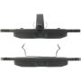 CENTRIC PARTS 102.12900 C-Tek Semi-Metallic Brake Pads with Shims