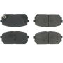 CENTRIC PARTS 102.12960 C-Tek Semi-Metallic Brake Pads with Shims