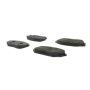 CENTRIC PARTS 102.13010 C-Tek Semi-Metallic Brake Pads with Shims
