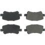 CENTRIC PARTS 102.13070 C-Tek Semi-Metallic Brake Pads with Shims