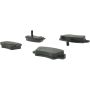 CENTRIC PARTS 102.13130 C-Tek Semi-Metallic Brake Pads with Shims