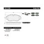 CENTRIC PARTS 102.13160 C-Tek Semi-Metallic Brake Pads with Shims