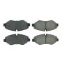 CENTRIC PARTS 102.13160 C-Tek Semi-Metallic Brake Pads with Shims