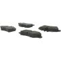 CENTRIC PARTS 102.13170 C-Tek Semi-Metallic Brake Pads with Shims