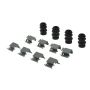 CENTRIC PARTS 102.13180 C-Tek Semi-Metallic Brake Pads with Shims