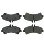 CENTRIC PARTS 102.13180 C-Tek Semi-Metallic Brake Pads with Shims