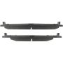 CENTRIC PARTS 102.13290 C-Tek Semi-Metallic Brake Pads with Shims