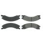 CENTRIC PARTS 102.13290 C-Tek Semi-Metallic Brake Pads with Shims