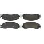CENTRIC PARTS 102.13330 C-Tek Semi-Metallic Brake Pads with Shims