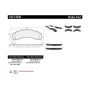 CENTRIC PARTS 102.13350 C-Tek Semi-Metallic Brake Pads with Shims