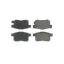 CENTRIC PARTS 102.13360 C-Tek Semi-Metallic Brake Pads with Shims