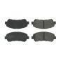 CENTRIC PARTS 102.13380 C-Tek Semi-Metallic Brake Pads with Shims