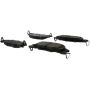 CENTRIC PARTS 102.13390 C-Tek Semi-Metallic Brake Pads with Shims