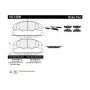 CENTRIC PARTS 102.13390 C-Tek Semi-Metallic Brake Pads with Shims